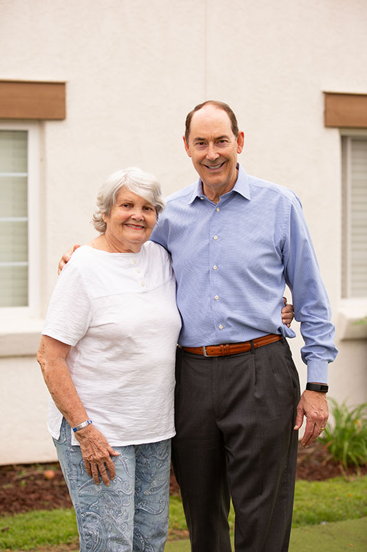 Loren with Female Resident